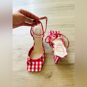 Dolce Vita x For Love & Lemons gingham heels